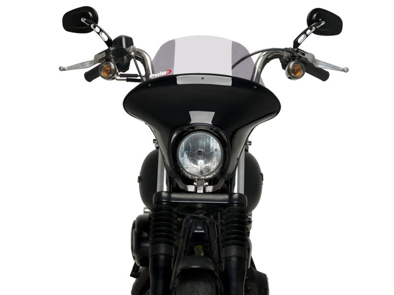 Puig Batwing Touring Screen In Clear for Harley Davidson Dyna Street Bob FXDB (06-17)