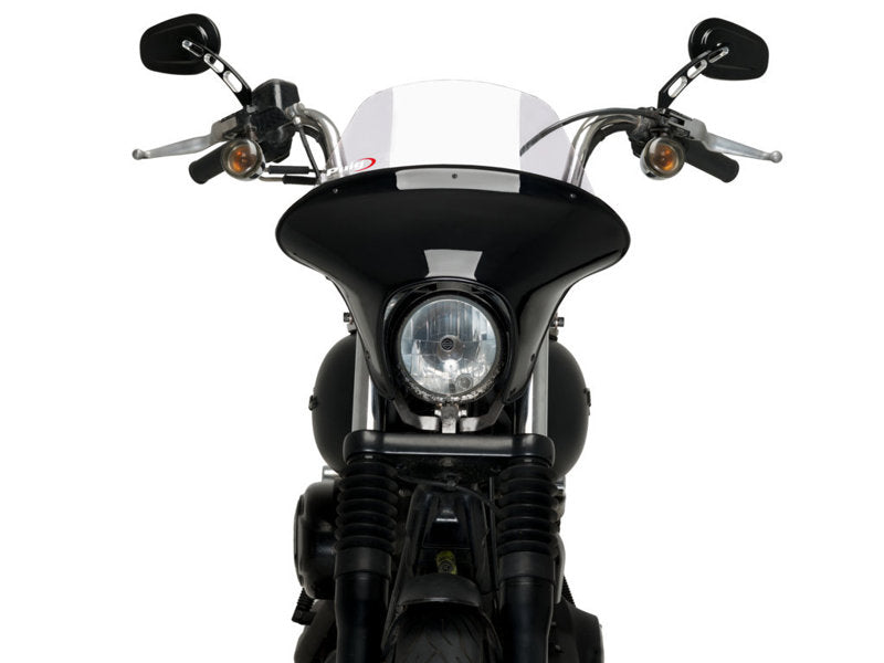 Puig Batwing Touring Screen In Clear for Harley Davidson Dyna Street Bob FXDB (06-17)