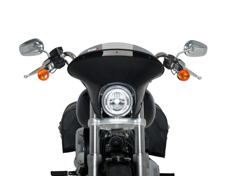 Puig Batwing Sport Screen In Clear for Harley Davidson Softail Low Rider FXLR (18-20)