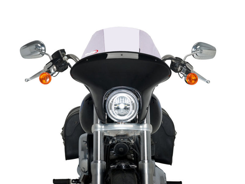 Puig Batwing Touring Screen In Clear for Harley Davidson Softail Low Rider FXLR (18-20)