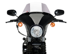 Puig Batwing Touring Screen In Clear for Harley Davidson Sportster 883 Iron XL883N (09-22)