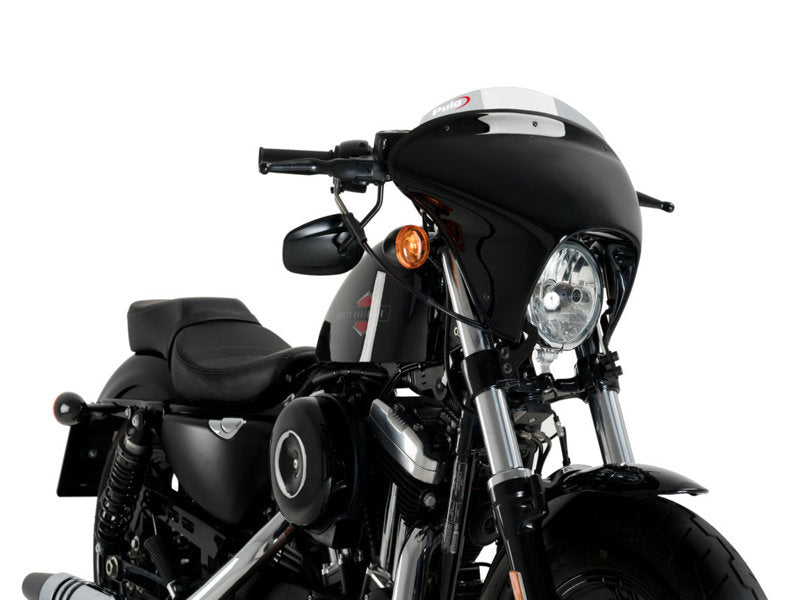 Puig Batwing Sport Screen In Clear for Harley Davidson Sportster Forty Eight XL1200X (15-20)