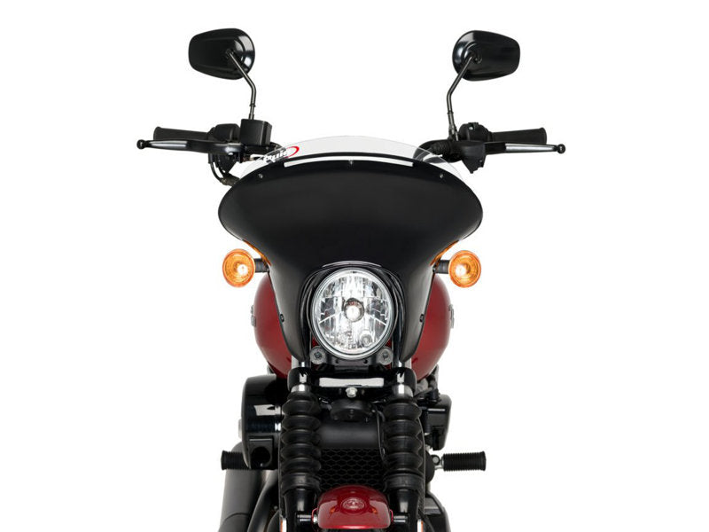 Puig Batwing Sport Screen In Clear for Harley Davidson Street 750 XG750 (15-21)