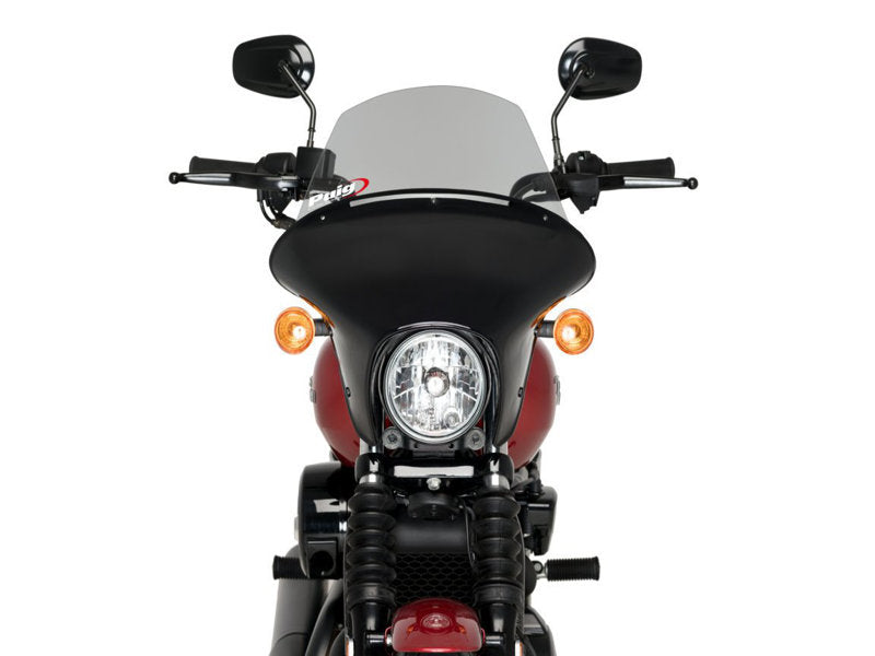 Puig Batwing Touring Screen In Clear for Harley Davidson Street 750 XG750 (15-21)