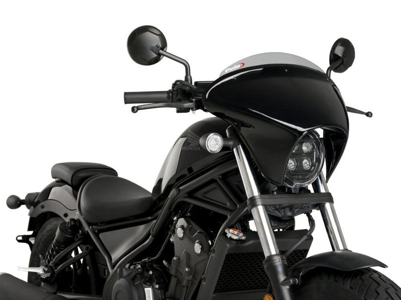 Puig Batwing Sport Screen In Clear for Honda CMX500 Rebel SE (20-25)