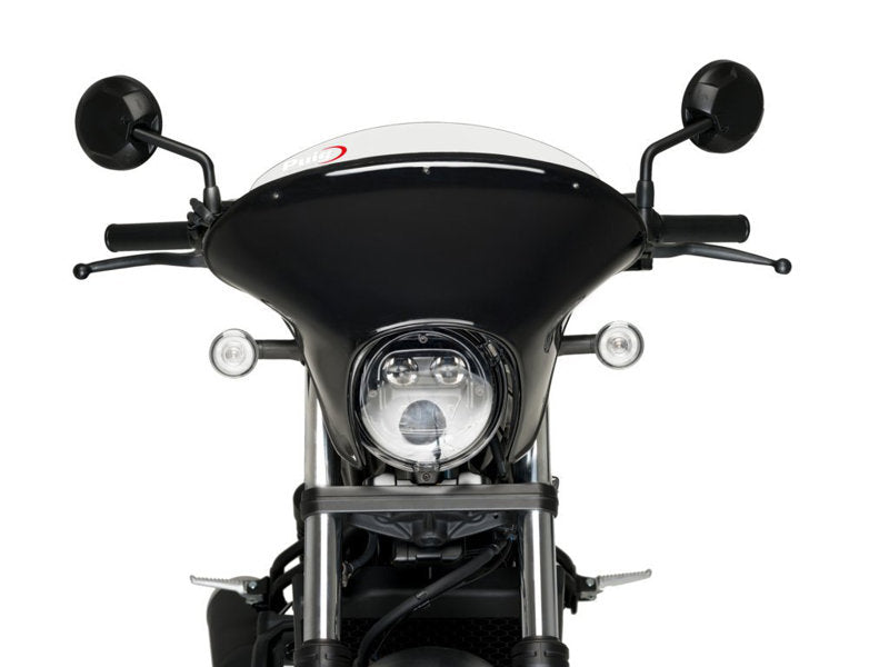 Puig Batwing Sport Screen In Clear for Honda CMX500 Rebel SE (20-25)