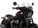 Puig Batwing Touring Screen In Clear for Honda CMX1100 Rebel DCT (21-25)
