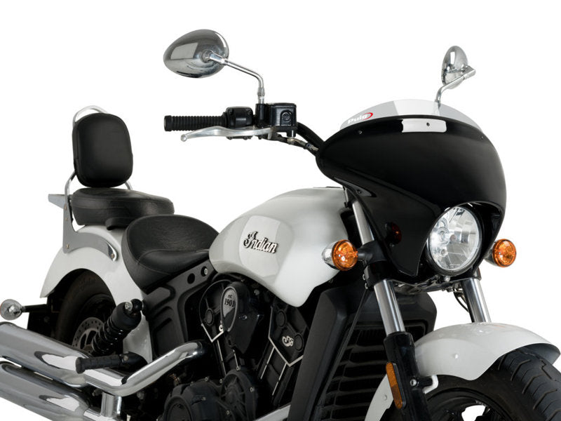 Puig Batwing Sport Screen In Clear for Indian Scout (15-25)