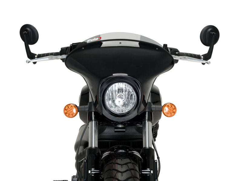 Puig Batwing Sport Screen In Clear for Indian Scout Bobber (18-25)