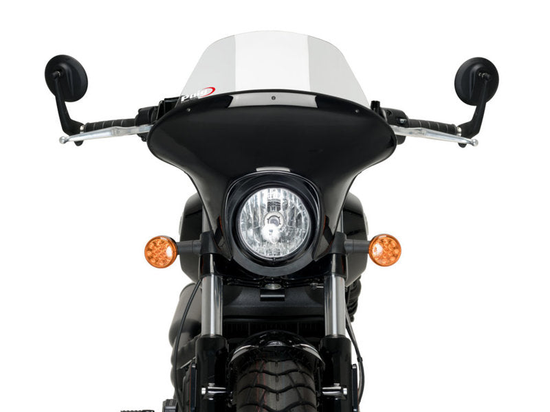 Puig Batwing Touring Screen In Clear for Indian Scout Bobber (18-25)