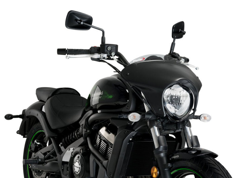 Puig Batwing Sport Screen In Clear for Kawasaki Vulcan 650 S (15-25)