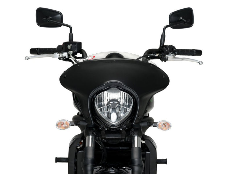 Puig Batwing Sport Screen In Clear for Kawasaki Vulcan 650 S (15-25)