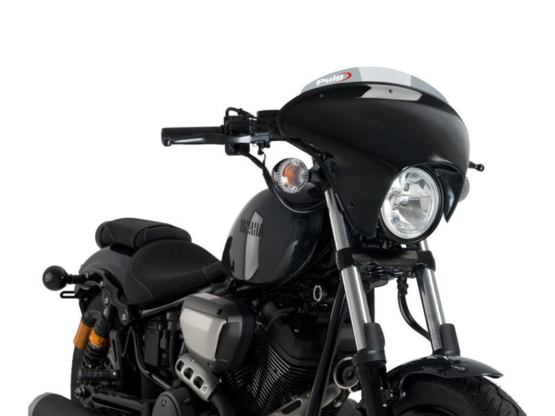 Puig Batwing Sport Screen In Clear for Yamaha XV 950 (14-19)