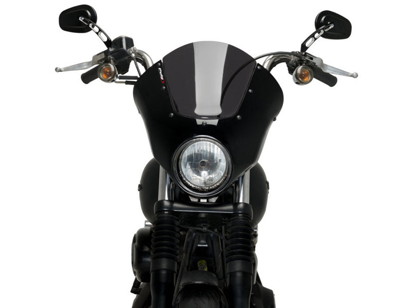 Puig Dark Night Screen In Light Smoke for Harley Davidson Dyna Street Bob FXDB (06-17)