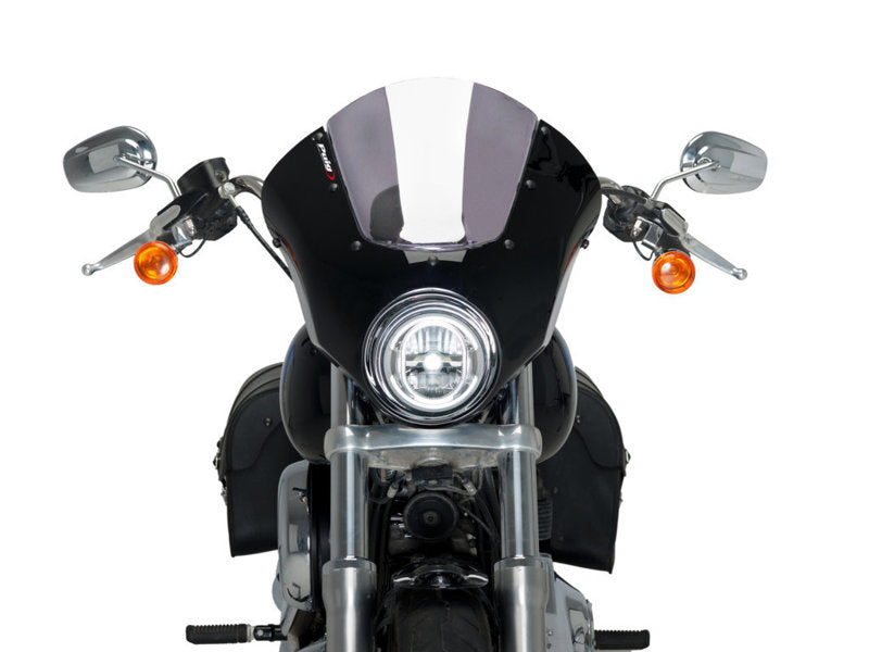 Puig Dark Night Screen In Light Smoke for Harley Davidson Softail Low Rider FXLR (18-20)