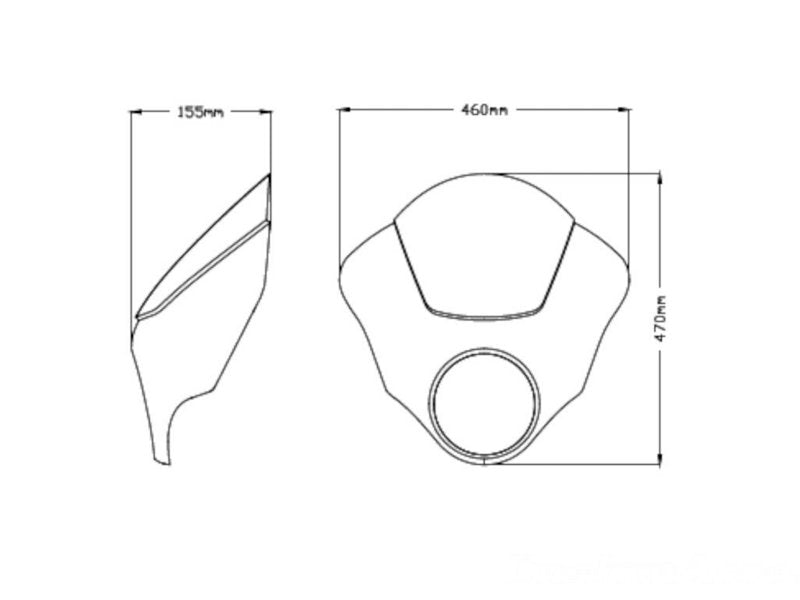 Puig Dark Night Screen In Light Smoke for Harley Davidson Softail Low Rider FXLR (18-20)