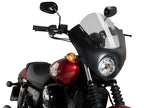 Puig Dark Night Screen In Light Smoke for Harley Davidson Street 750 XG750 (15-21)