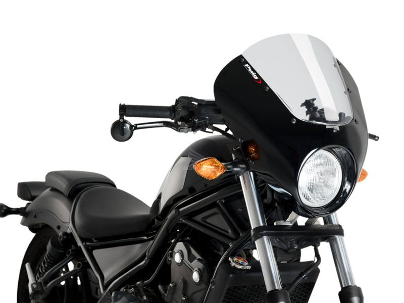 Puig Dark Night Screen In Light Smoke for Honda CMX500 Rebel (17-19)