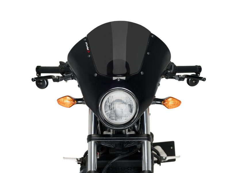 Puig Dark Night Screen In Light Smoke for Honda CMX500 Rebel (17-19)