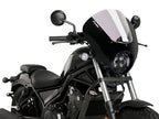 Puig Dark Night Screen In Light Smoke for Honda CMX500 Rebel SE (20-25)
