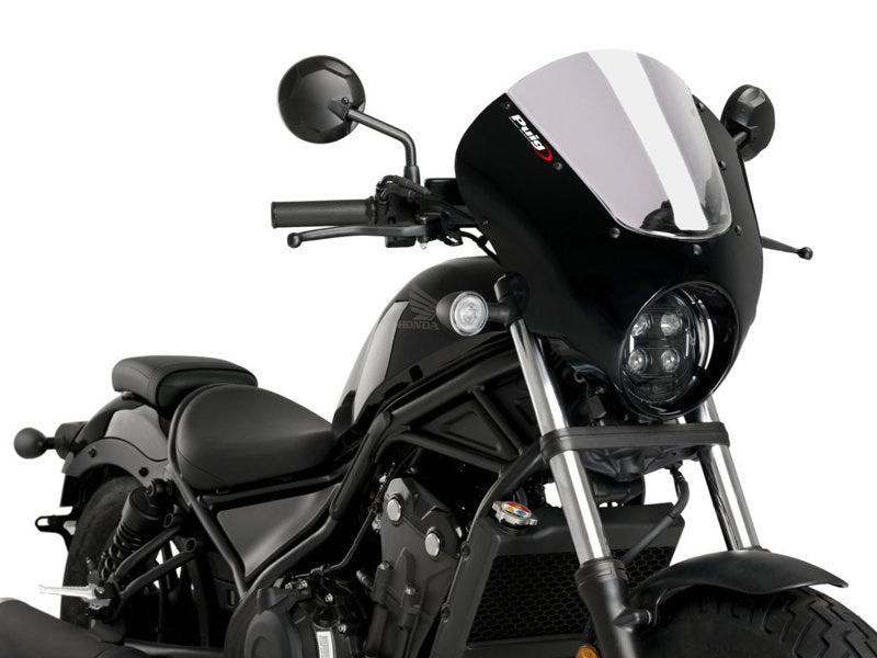 Puig Dark Night Screen In Light Smoke for Honda CMX500 Rebel SE (20-25)