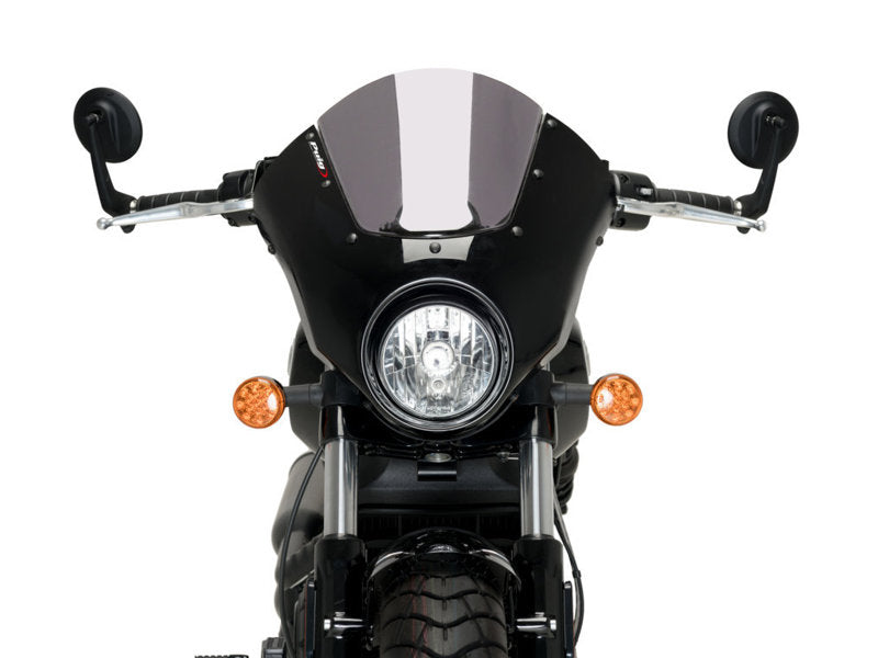 Puig Dark Night Screen In Light Smoke for Indian Scout Bobber (18-25)
