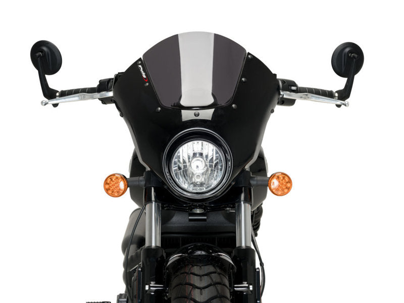 Puig Dark Night Screen In Light Smoke for Indian Scout Bobber (18-25)