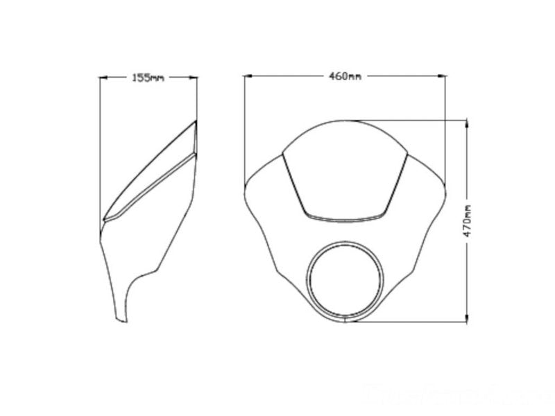 Puig Dark Night Screen In Light Smoke for Indian Scout Bobber (18-25)