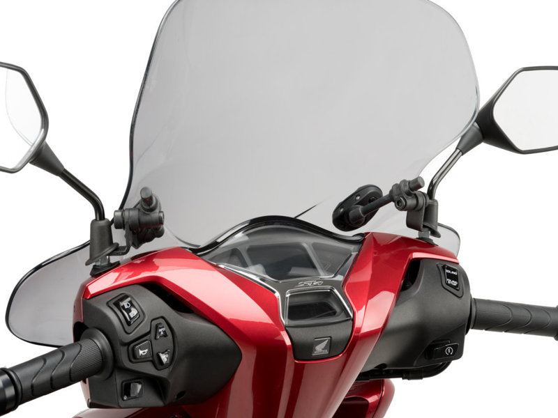 Puig City Touring Screen In Light Smoke for Honda SH125i 4T E5 (21-25)