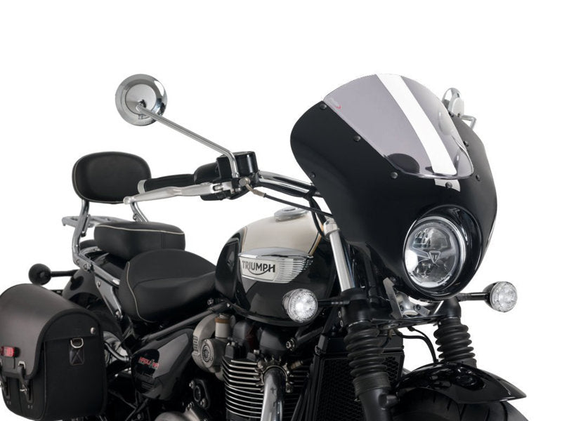 Puig Dark Night Screen In Light Smoke for Triumph Bonneville Speedmaster (18-25)