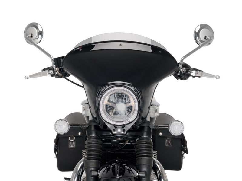 Puig Batwing Sport Screen In Clear for Triumph Bonneville Speedmaster (18-25)