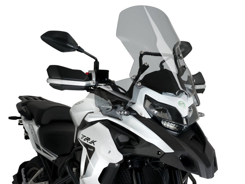 Puig Front Wind Deflectors In Clear for Benelli TRK 502 X (18-25)