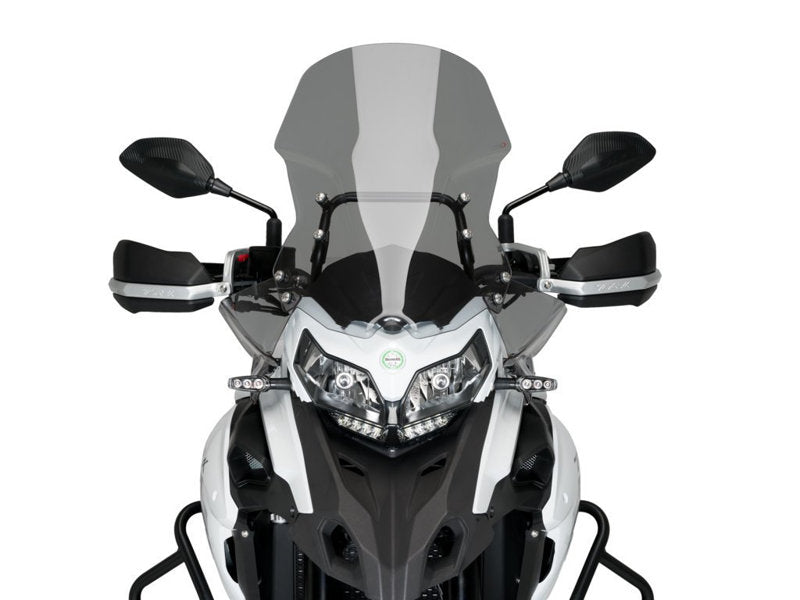 Puig Front Wind Deflectors In Clear for Benelli TRK 502 (16-25)