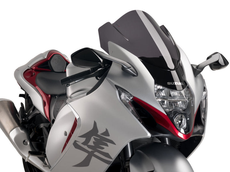 Puig Z-Racing Screen In Clear for Suzuki GSX R 1300 Hayabusa (21-25)