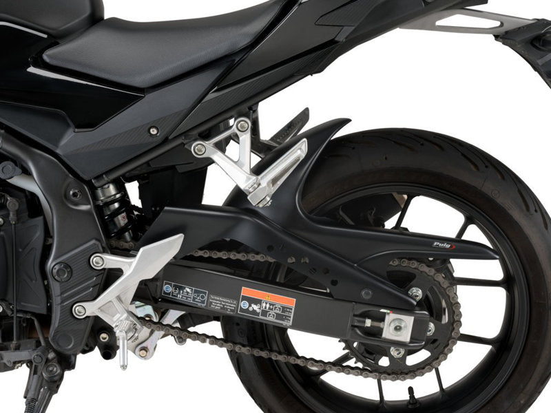 Puig Hugger In Matt Black for Honda NX500 (24-25)