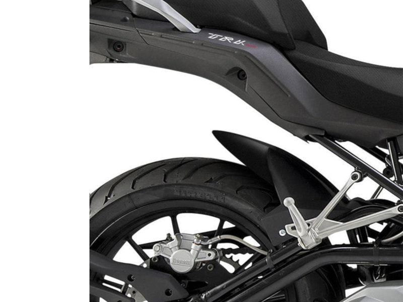 Puig Rear Mudguard Extender In Matt Black for Benelli 502 Cruiser (19-25)