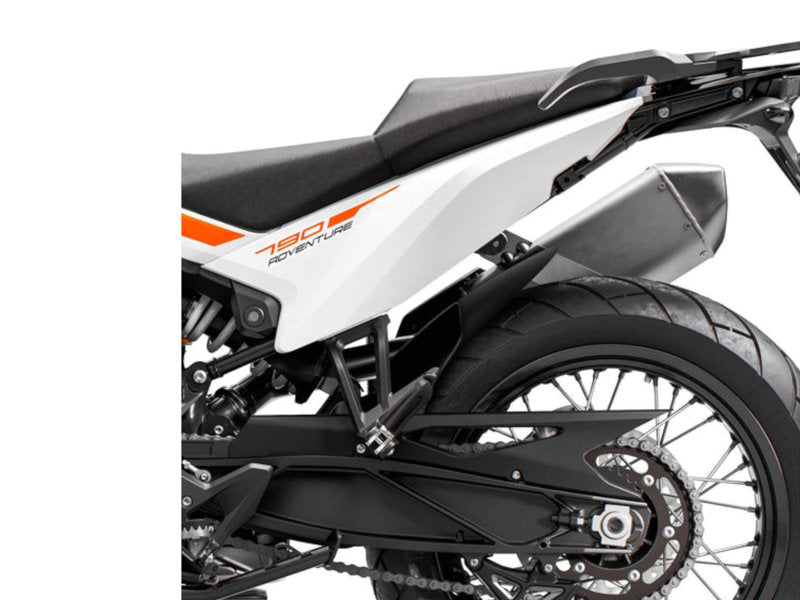Puig Rear Mudguard Extender In Matt Black for Husqvarna Norden 901 Expedition (23-25)