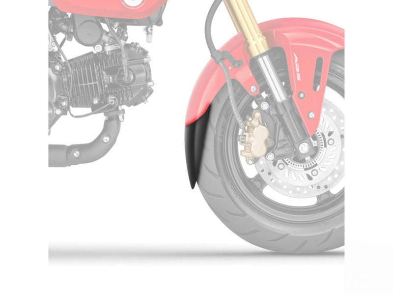Puig Front Mudguard Extender In Black for Honda MSX125 Grom (21-25)