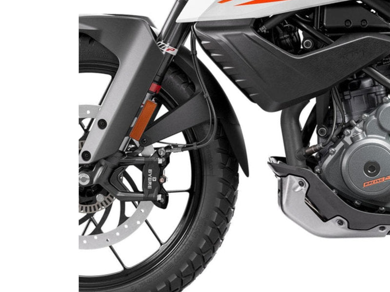 Puig Front Mudguard Extender In Black for KTM 390 Adventure (20-24)