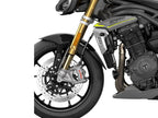 Puig Front Mudguard Extender In Black for Triumph Speed Triple 1200 RS (21-25)