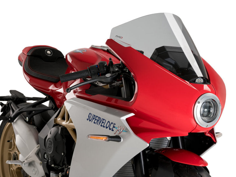 Puig R-Racer Screen In Clear for MV Agusta Superveloce 850 (20-25)
