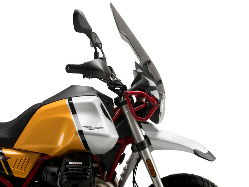 Puig Touring Screen In Clear for Moto Guzzi V85 TT Travel (19-23)