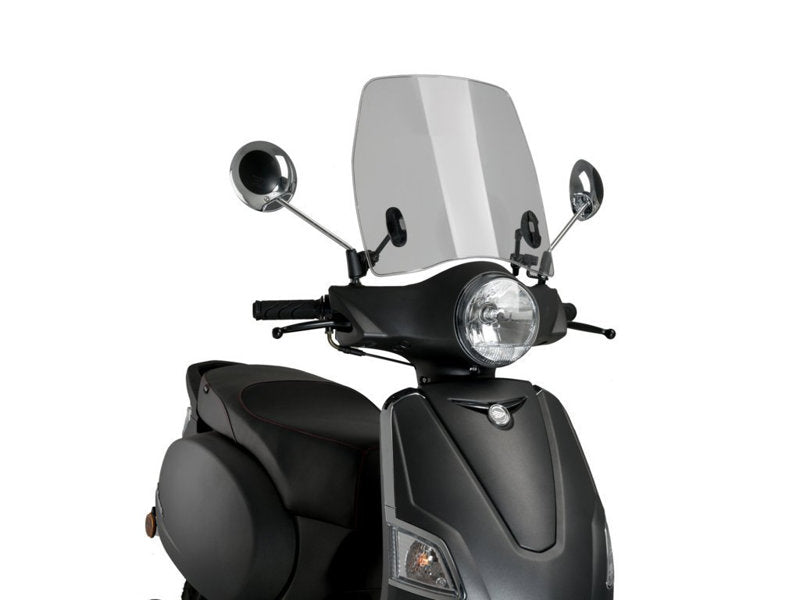Puig Traffic Screen In Clear for Keeway Zahara 125 (22-24)