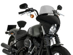 Puig Batwing Touring Screen In Clear for Harley Davidson Softail Street Bob FXBB (21-24)