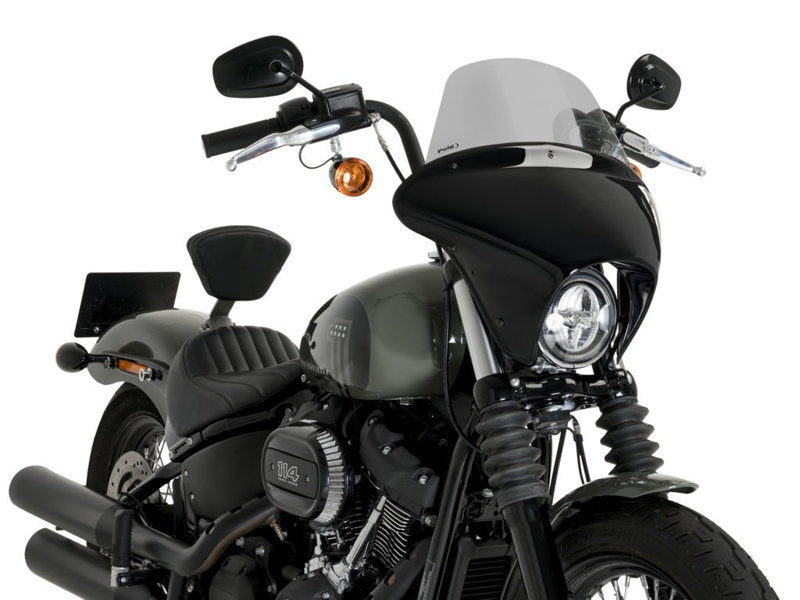 Puig Batwing Touring Screen for Harley Davidson Softail Street Bob (18-26)