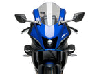 Puig Racing Downforce Spoilers In Matt Black for Yamaha YZF R7 (22-25)