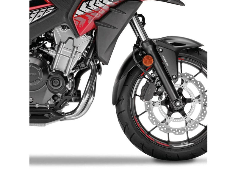 Puig Front Mudguard Extender In Black for Kawasaki Z650 RS (22-25)