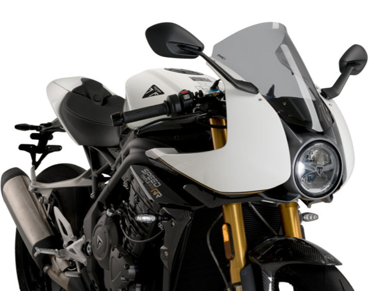 Puig R-Racer Screen In Clear for Triumph Speed Triple 1200 RR (22-25)