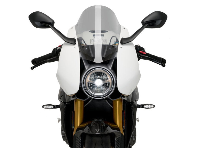 Puig R-Racer Screen In Clear for Triumph Speed Triple 1200 RR (22-25)