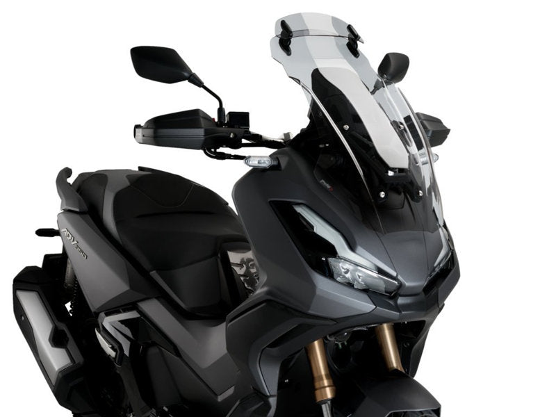 Puig Touring Screen With Extender In Clear for Honda ADV350 (22-25)